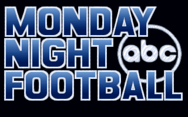 ABC Monday Night Football IBM PC/Compatibles Screenshot: Title screen 1.