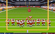 ABC Monday Night Football for IBM PC/Compatibles - Going for the extra point.