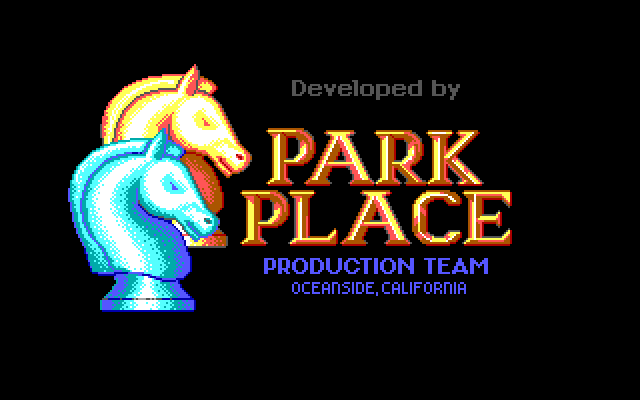ABC Monday Night Football IBM PC/Compatibles Screenshot: Park Place logo.