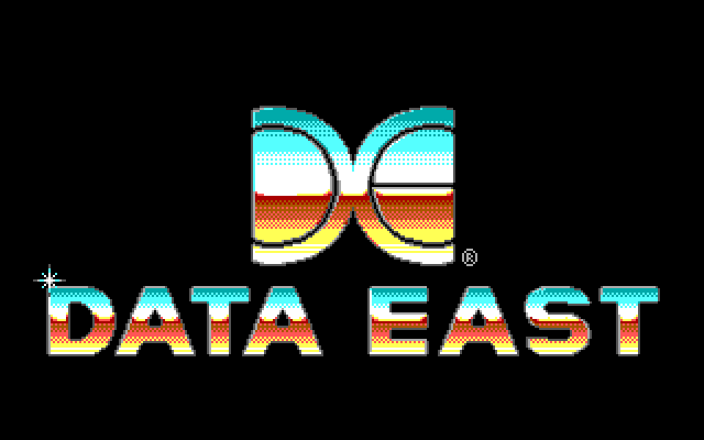 ABC Monday Night Football IBM PC/Compatibles Screenshot: Data East logo.