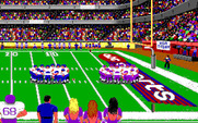 ABC Monday Night Football for IBM PC/Compatibles - Near the endzone.