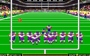 ABC Monday Night Football for IBM PC/Compatibles - Going for the extra point after a touchdown.