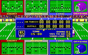 ABC Monday Night Football for IBM PC/Compatibles - Selecting a play.