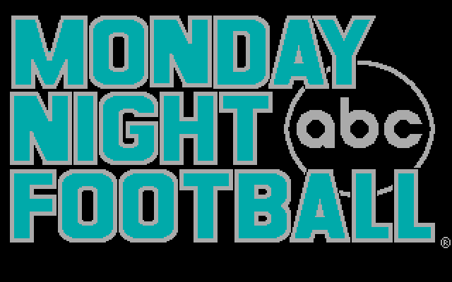 ABC Monday Night Football IBM PC/Compatibles Screenshot: Title screen 1.