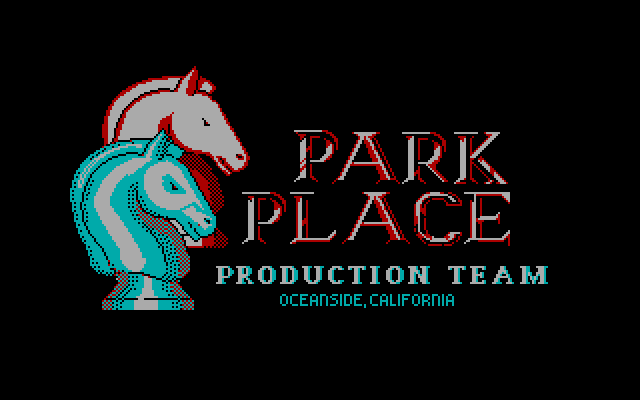 ABC Monday Night Football IBM PC/Compatibles Screenshot: Park Place logo.