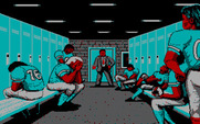 ABC Monday Night Football for IBM PC/Compatibles - The losing team isn't happy.