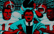 ABC Monday Night Football for IBM PC/Compatibles - The winning team's coach.