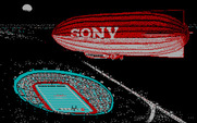 ABC Monday Night Football for IBM PC/Compatibles - The stadium.