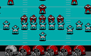ABC Monday Night Football for IBM PC/Compatibles - Starting a play.