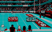 ABC Monday Night Football for IBM PC/Compatibles - Near the end zone.