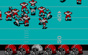 ABC Monday Night Football for IBM PC/Compatibles - A play in progress...