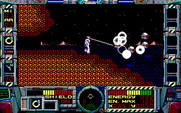 Fire Hawk: Thexder - The Second Contact for IBM PC/Compatibles - Many enemies attack at once.