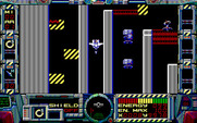Fire Hawk: Thexder - The Second Contact for IBM PC/Compatibles - Fly through the practice level...