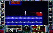 Fire Hawk: Thexder - The Second Contact for IBM PC/Compatibles - Level two resembles the original Thexder.