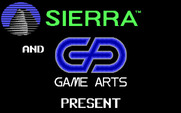 Fire Hawk: Thexder - The Second Contact for IBM PC/Compatibles - Sierra and Game Arts logo.
