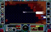 Fire Hawk: Thexder - The Second Contact for IBM PC/Compatibles - The first end of level boss.