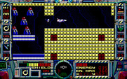 Fire Hawk: Thexder - The Second Contact for IBM PC/Compatibles - To the left looks dangerous! But that's the way I must go...