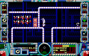 Fire Hawk: Thexder - The Second Contact for IBM PC/Compatibles - Found some energy power ups...if I can reach them!