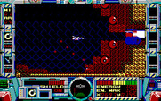 Fire Hawk: Thexder - The Second Contact for IBM PC/Compatibles - The first end of level boss.