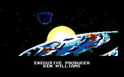 Fire Hawk: Thexder - The Second Contact for IBM PC/Compatibles - One of the opening credits screens.