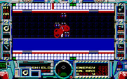 Fire Hawk: Thexder - The Second Contact for IBM PC/Compatibles - Out of energy, game over!