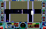 Fire Hawk: Thexder - The Second Contact for IBM PC/Compatibles - Exploring the maze...