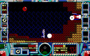 Fire Hawk: Thexder - The Second Contact for IBM PC/Compatibles - Nearing the end of the first level...