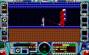Fire Hawk: Thexder - The Second Contact for IBM PC/Compatibles - Second level...attacking some enemies!