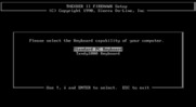 Fire Hawk: Thexder - The Second Contact for IBM PC/Compatibles - Type of keyboard?