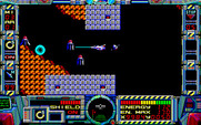 Fire Hawk: Thexder - The Second Contact for PC-8800 Series - Flying into mission 3!