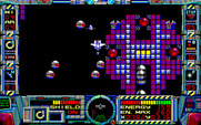 Fire Hawk: Thexder - The Second Contact for PC-8800 Series - The fourth mission boss.