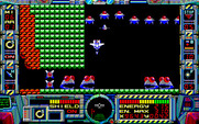 Fire Hawk: Thexder - The Second Contact for PC-8800 Series - Enemies close in from all directions...this could be tough...