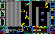 Fire Hawk: Thexder - The Second Contact for PC-8800 Series - Practice mode.