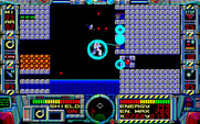Fire Hawk: Thexder - The Second Contact for PC-8800 Series - I need to blast my way through this tunnel.