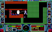 Fire Hawk: Thexder - The Second Contact for PC-8800 Series - Shooting myself a passage...