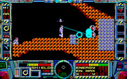 Fire Hawk: Thexder - The Second Contact for PC-8800 Series - Shoot these things to restore energy...