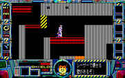 Fire Hawk: Thexder - The Second Contact for PC-8800 Series - Stop at stations to gain information in both practice mode and in the game.
