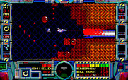 Fire Hawk: Thexder - The Second Contact for PC-8800 Series - The first end of level boss.