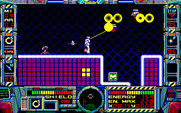 Fire Hawk: Thexder - The Second Contact for PC-8800 Series - Mission 4 start.