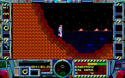 Fire Hawk: Thexder - The Second Contact for PC-8800 Series - Game start.