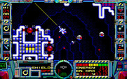 Fire Hawk: Thexder - The Second Contact for PC-8800 Series - The boss for this area requires you destroy all of those cores.