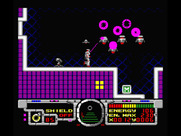 Fire Hawk: Thexder - The Second Contact for MSX - Mission 4 start.
