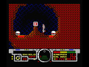 Fire Hawk: Thexder - The Second Contact for MSX - Located an energy power up.