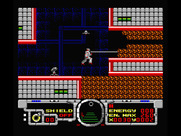 Fire Hawk: Thexder - The Second Contact for MSX - First, blast through the walls...