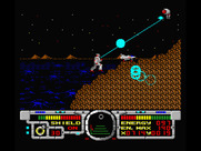 Fire Hawk: Thexder - The Second Contact for MSX - You can communicate with that other plane for some hints.