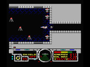 Fire Hawk: Thexder - The Second Contact for MSX - Enemies waiting as I exit this tunnel...