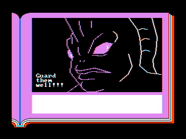 Gamma Force in Pit of a Thousand Screams IBM PC/Compatibles Screenshot: This guy doesn't appear to be on our heros side.