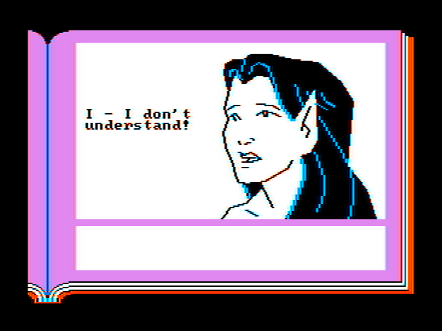 Gamma Force in Pit of a Thousand Screams IBM PC/Compatibles Screenshot: Lots of things are still confusing at this point...