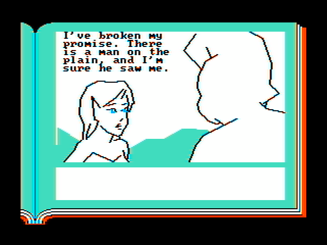 Gamma Force in Pit of a Thousand Screams IBM PC/Compatibles Screenshot: This wasn't supposed to happen...