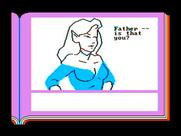 Gamma Force in Pit of a Thousand Screams for IBM PC/Compatibles - Elena meets her father.